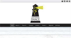 Desktop Screenshot of lighthousedance.com